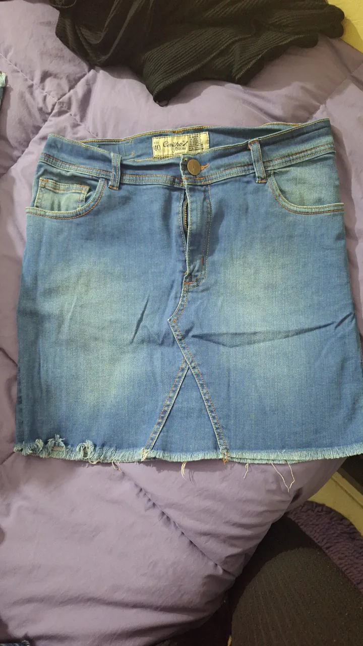 Pollera Cenitho jeans - imagen 1