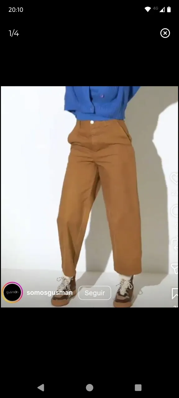 Pantalón Gusmán · Talle S