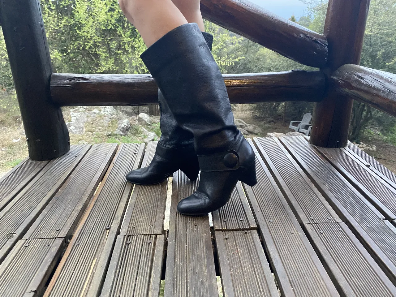 Botas Cuero · Talle AR 37