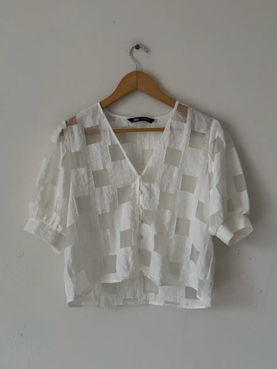 Blusa Zara · Talle M