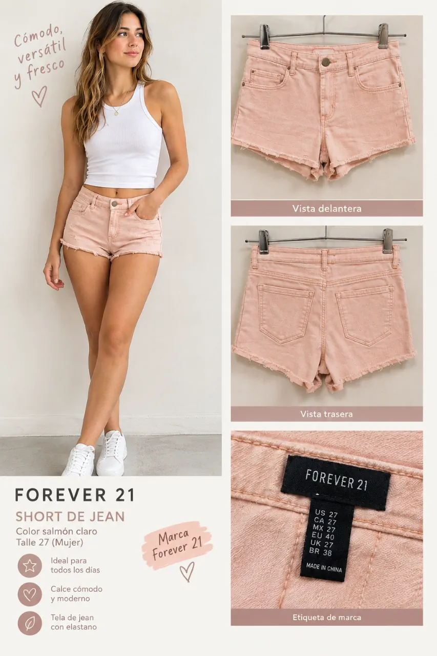 Forever 21 · Talle MEX/ARG 27
