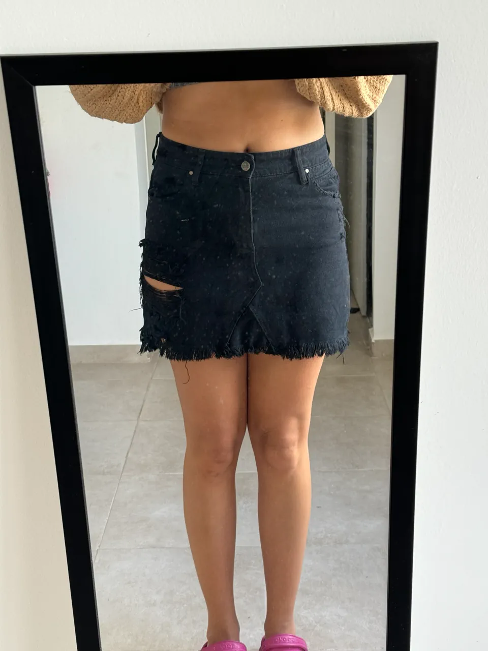Pollera Lovely Denim - imagen 1