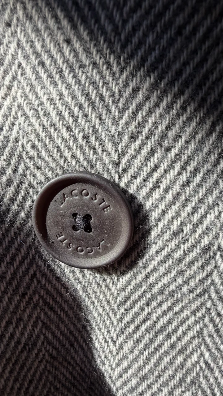 Tapado Lacoste · Talle L