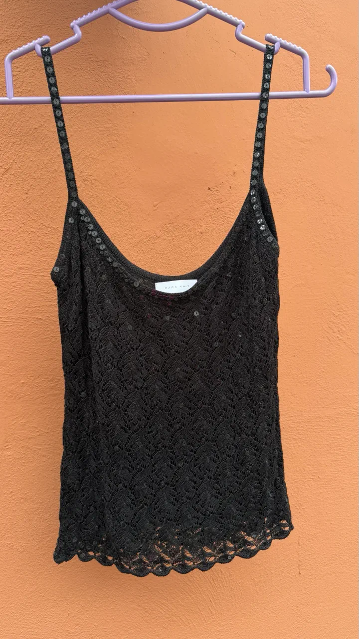 Musculosa Zara · Talle M