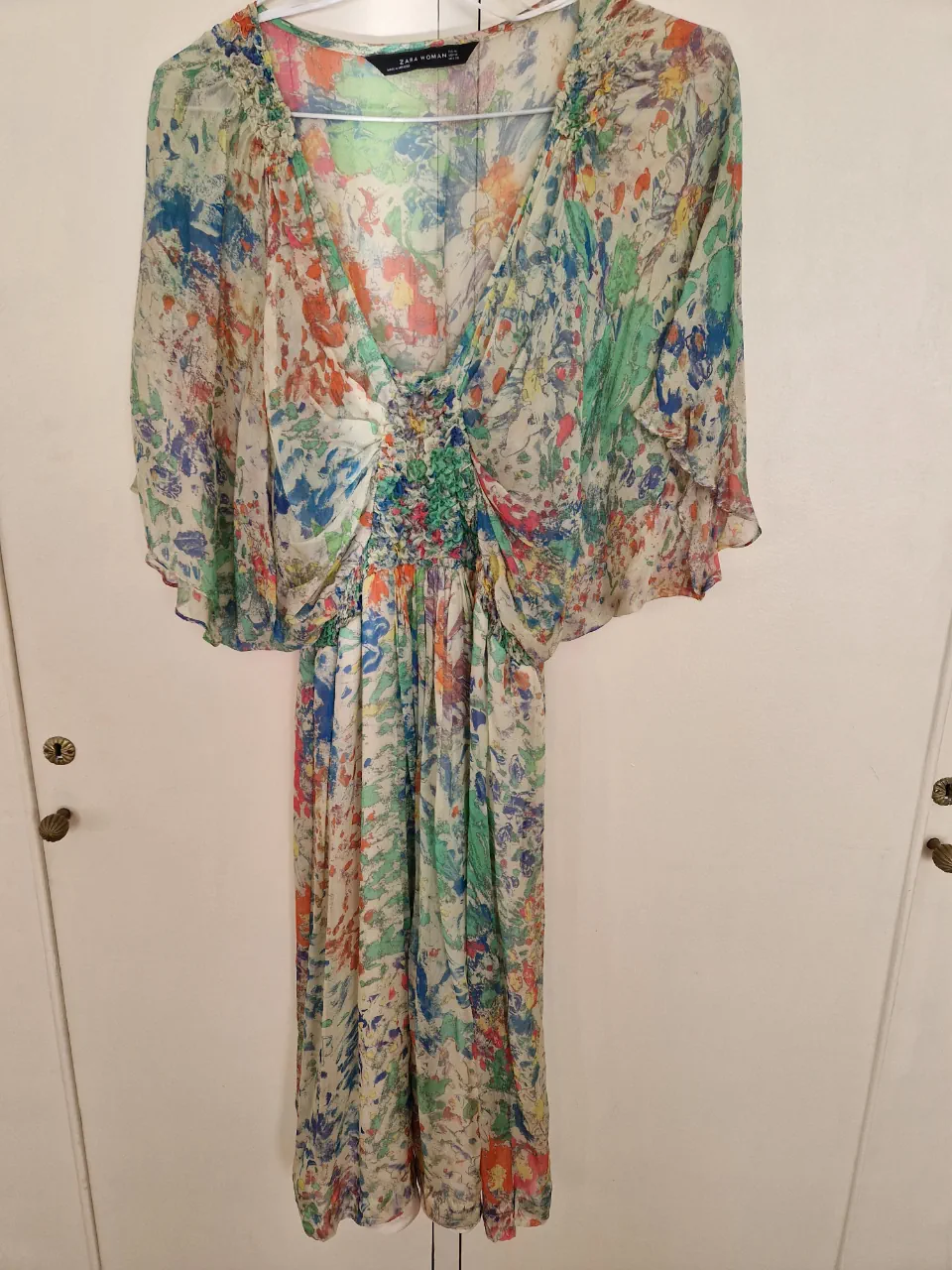 Vestido Zara Woman · Talle M