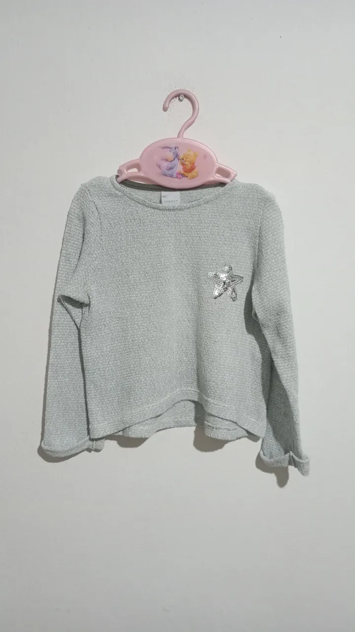 Sweater de cuello redondo CHEEKY · Talle 4 años / 104 cm