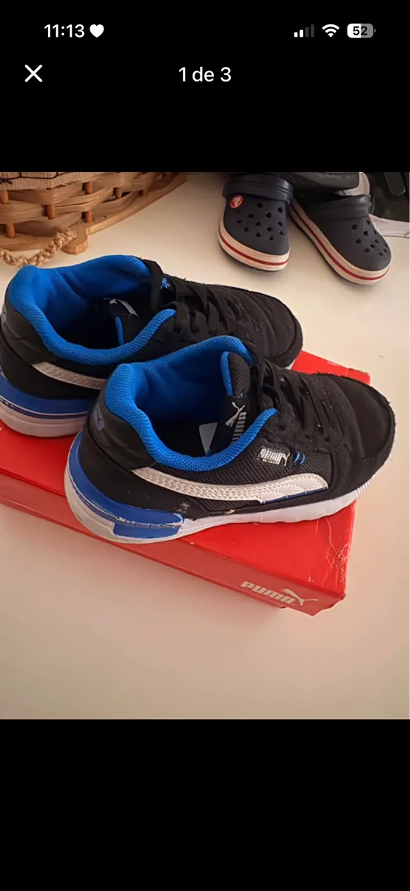 Puma · Talle AR 27