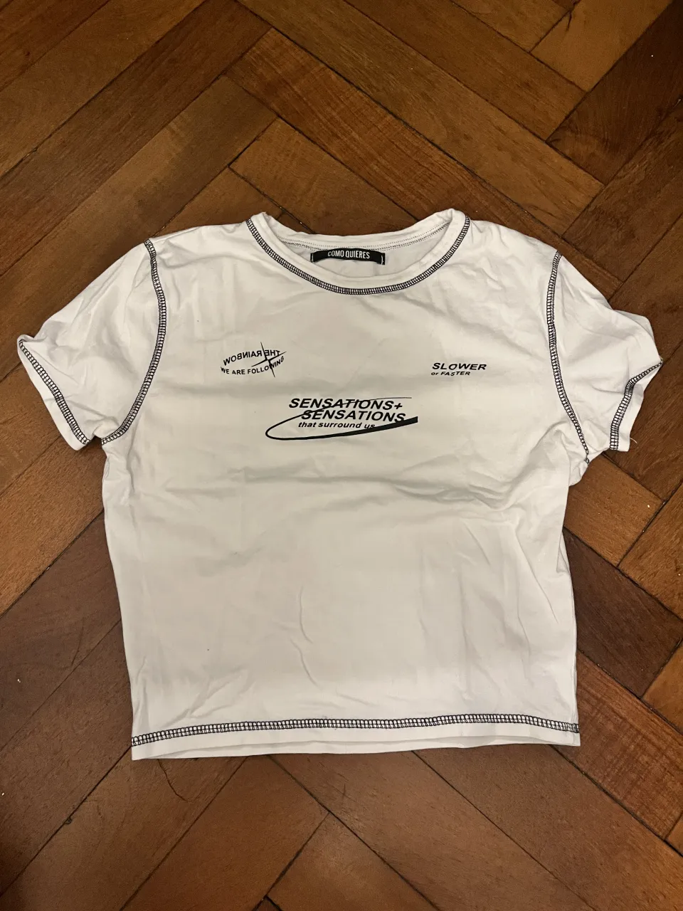 Remera Como Quieres · Talle S