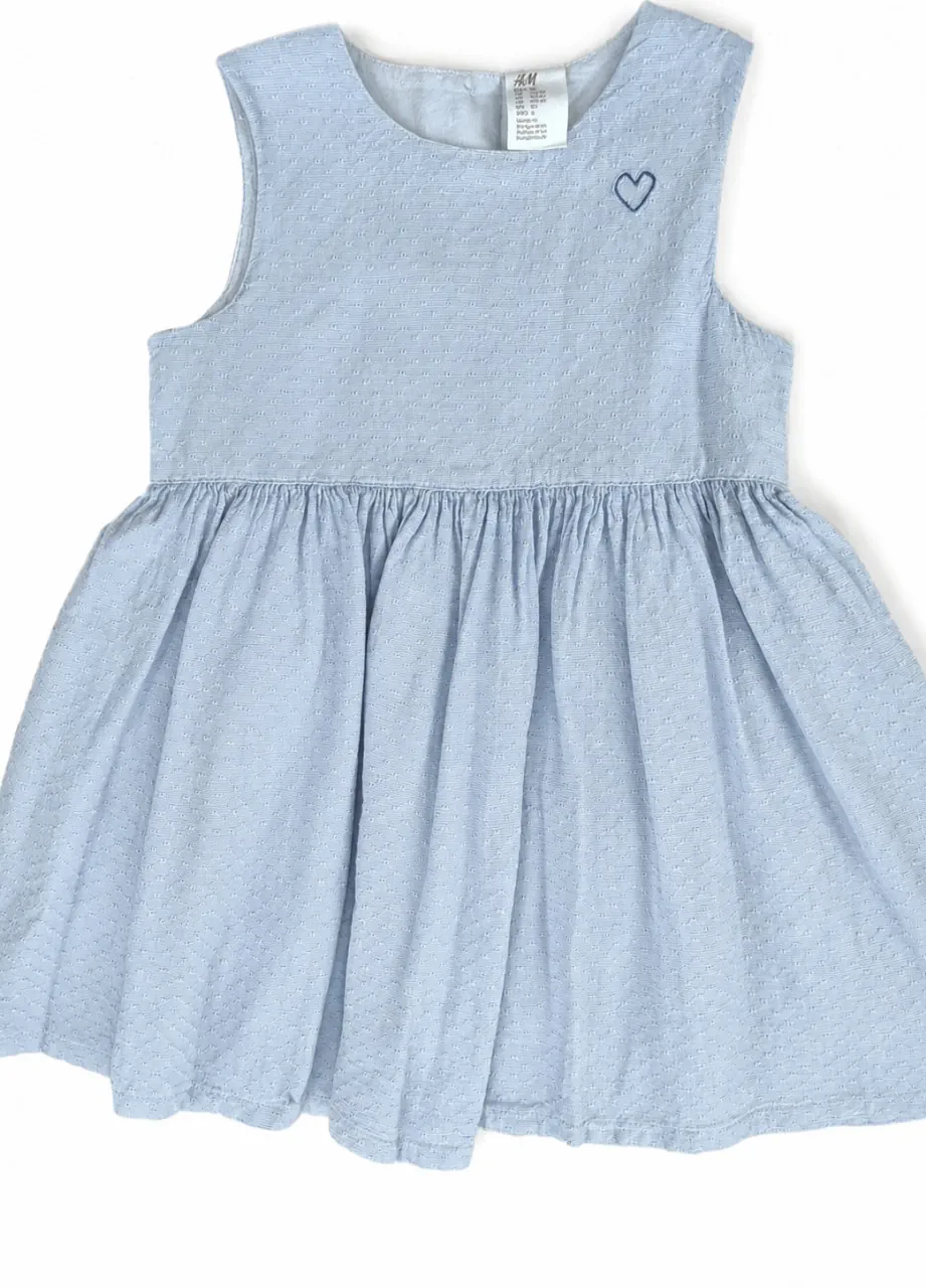 Vestido corto H&M · Talle 12–18 meses / 80 cm