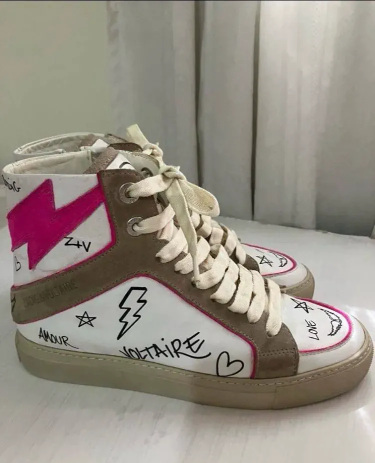Zapatillas Zadig & Voltaire · Talle AR 36