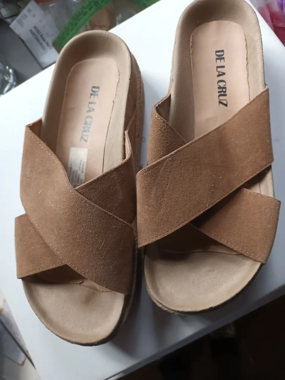 Sandalias De la cruz · Talle AR 37