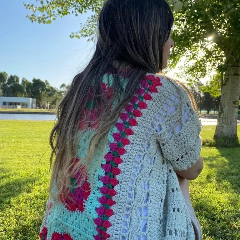 Cardigan Tetécrochet · Talle M