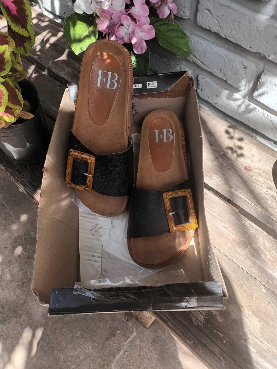 Sandalias FB · Talle AR 38