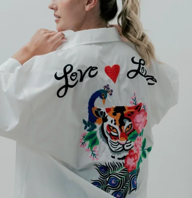 Camisa Love cherie · Talle M