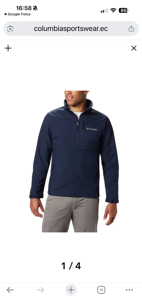 Campera Columbia · Talle XL