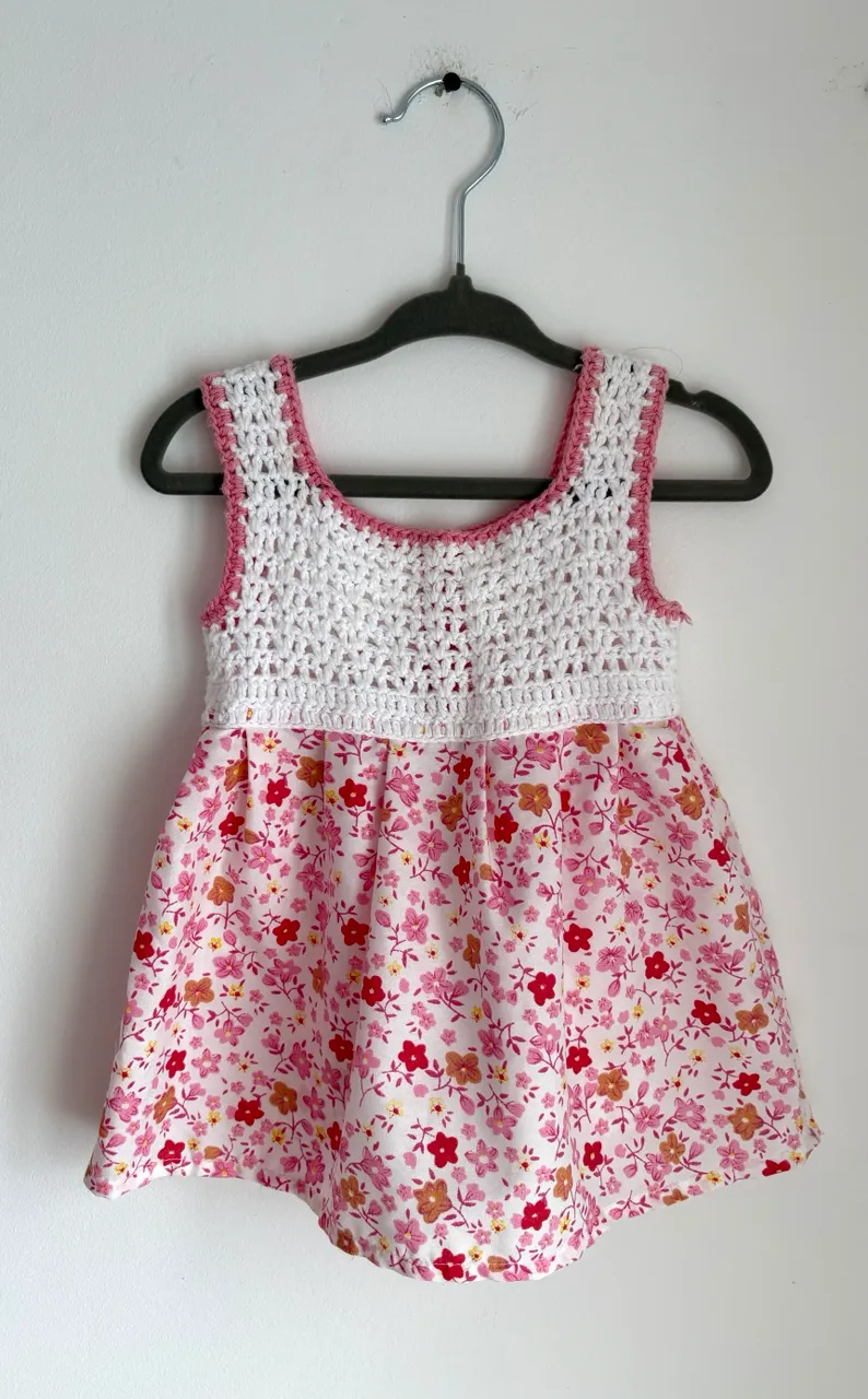 Vestido corto Sin marca · Talle 3-6 meses / 62 cm