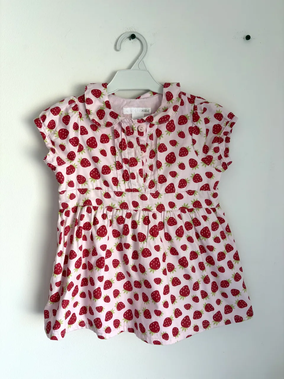 Vestido corto H&M · Talle 6-9 meses / 68 cm