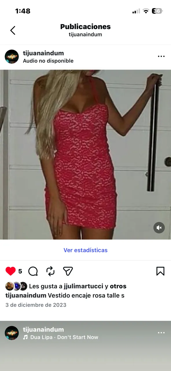 Vestido Sin marca - imagen 1