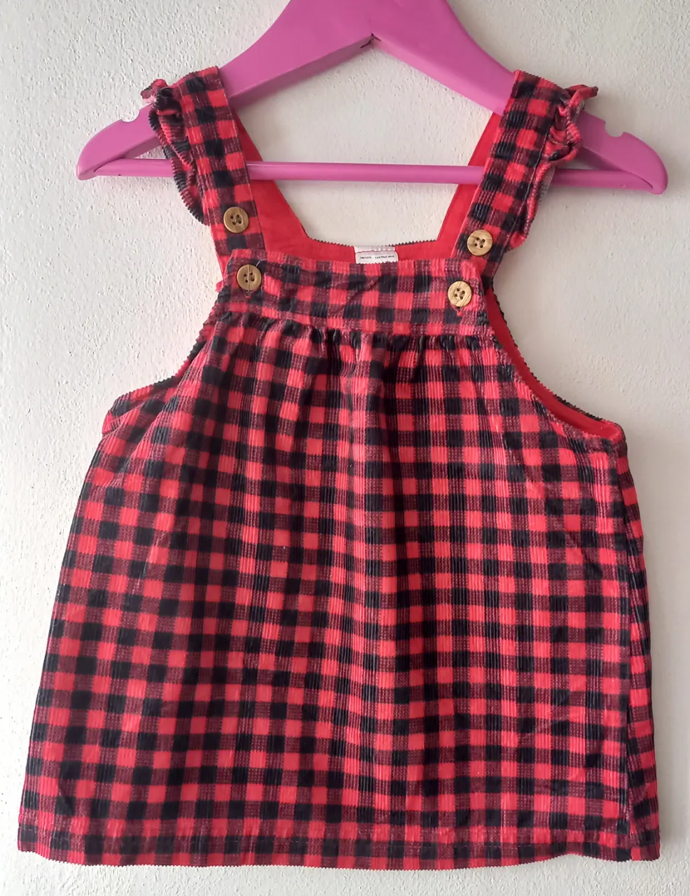 Vestido corto Carter's · Talle 6-9 meses / 68 cm