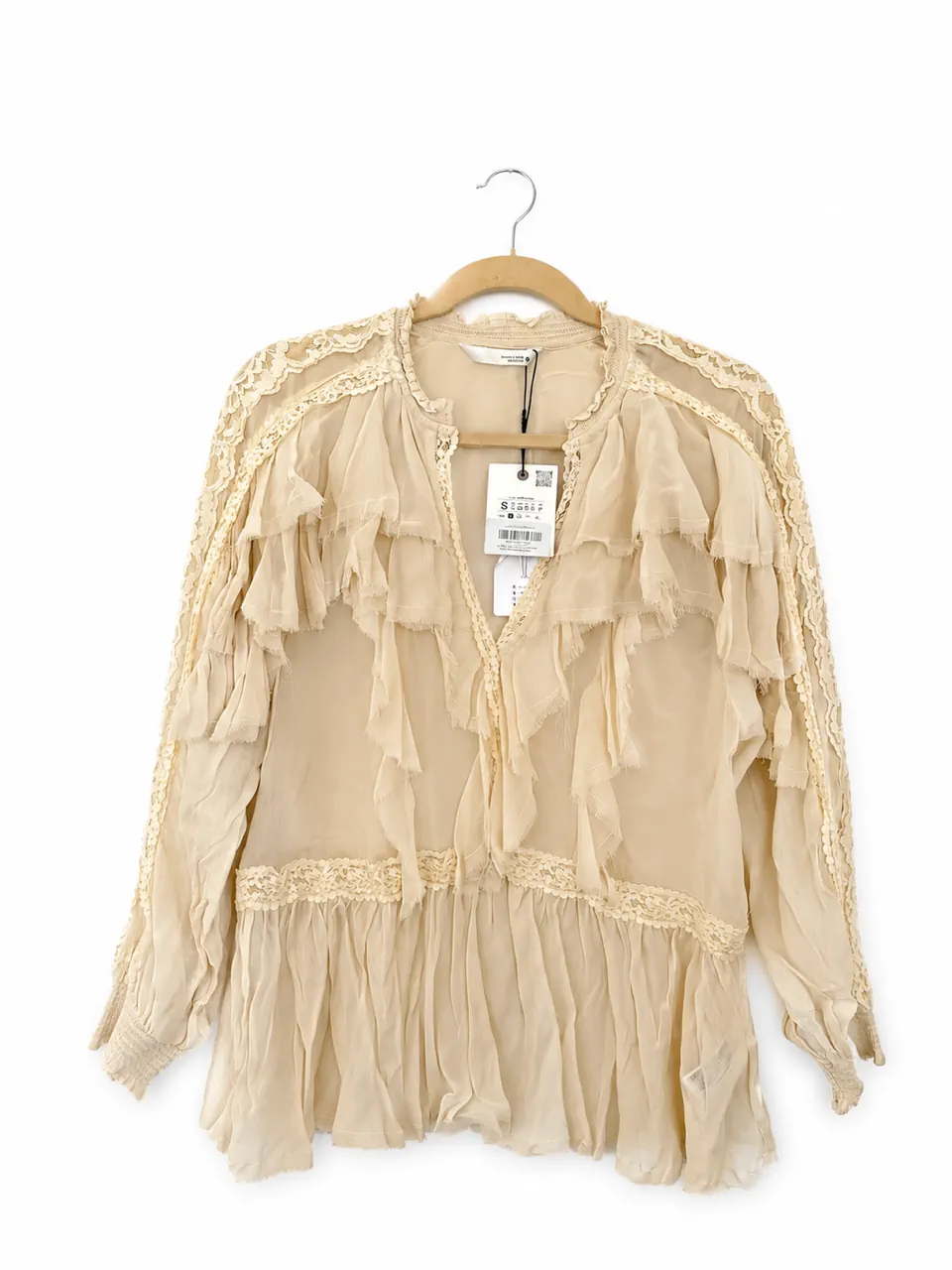 Blusa Zara · Talle S