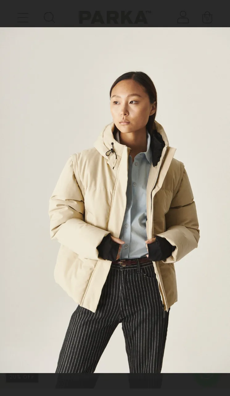 Campera PARKA · Talle S