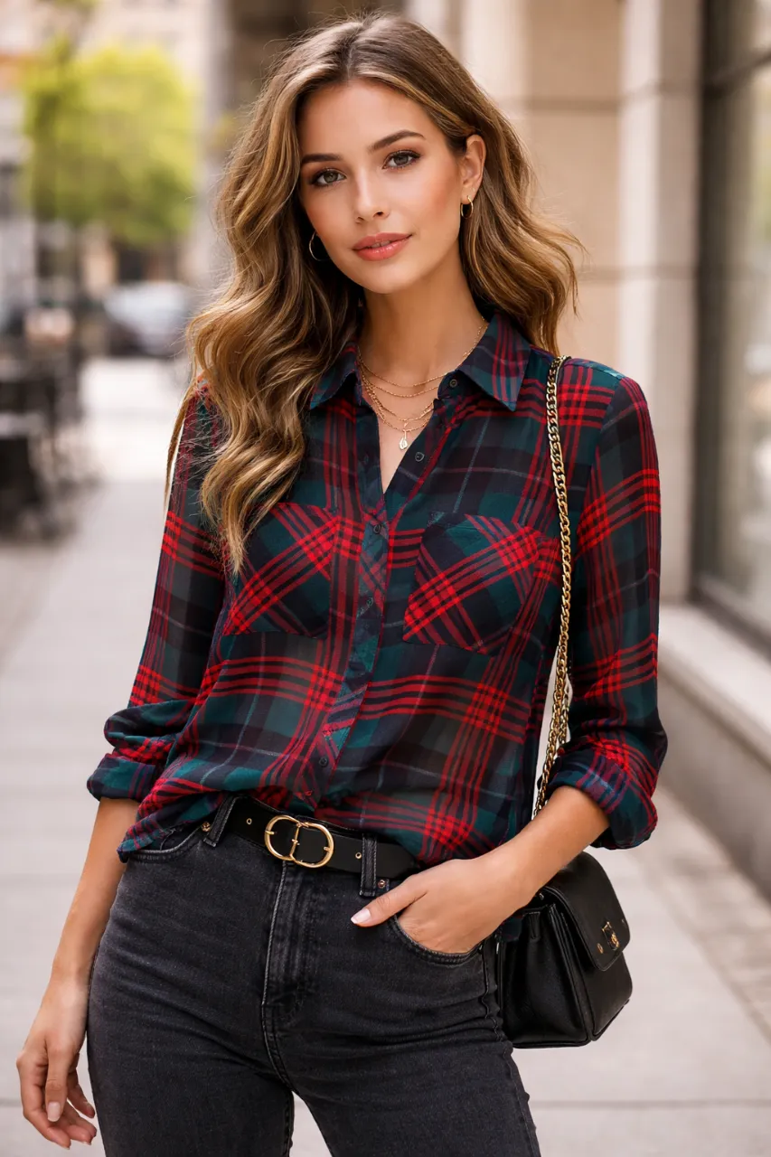 Camisa Mirta armesto · Talle S