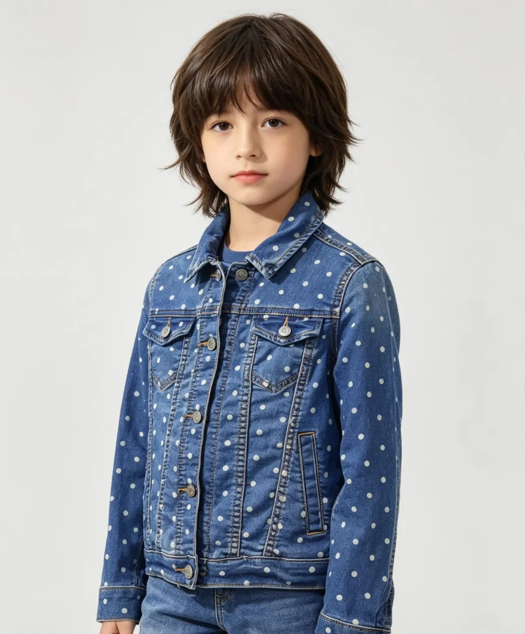 Campera de jean GAP · Talle 9 años / 134 cm