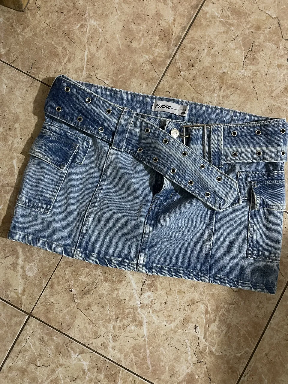 Minifalda PSYCHIC DENIM · Talle M