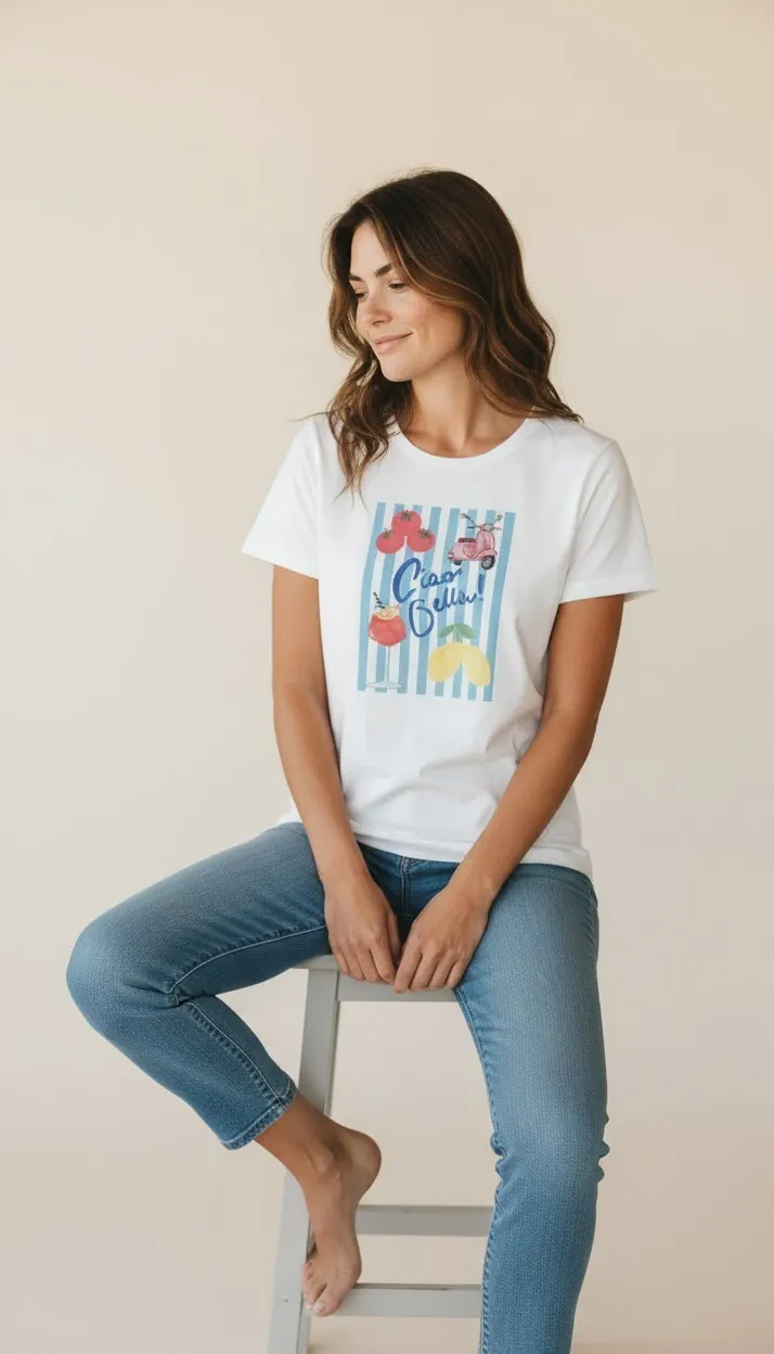 Remera Russa trendy lab · Talle M