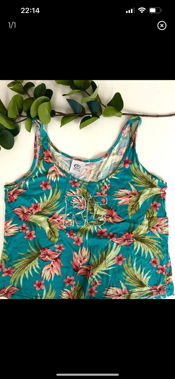 Musculosa Rip Curl · Talle S