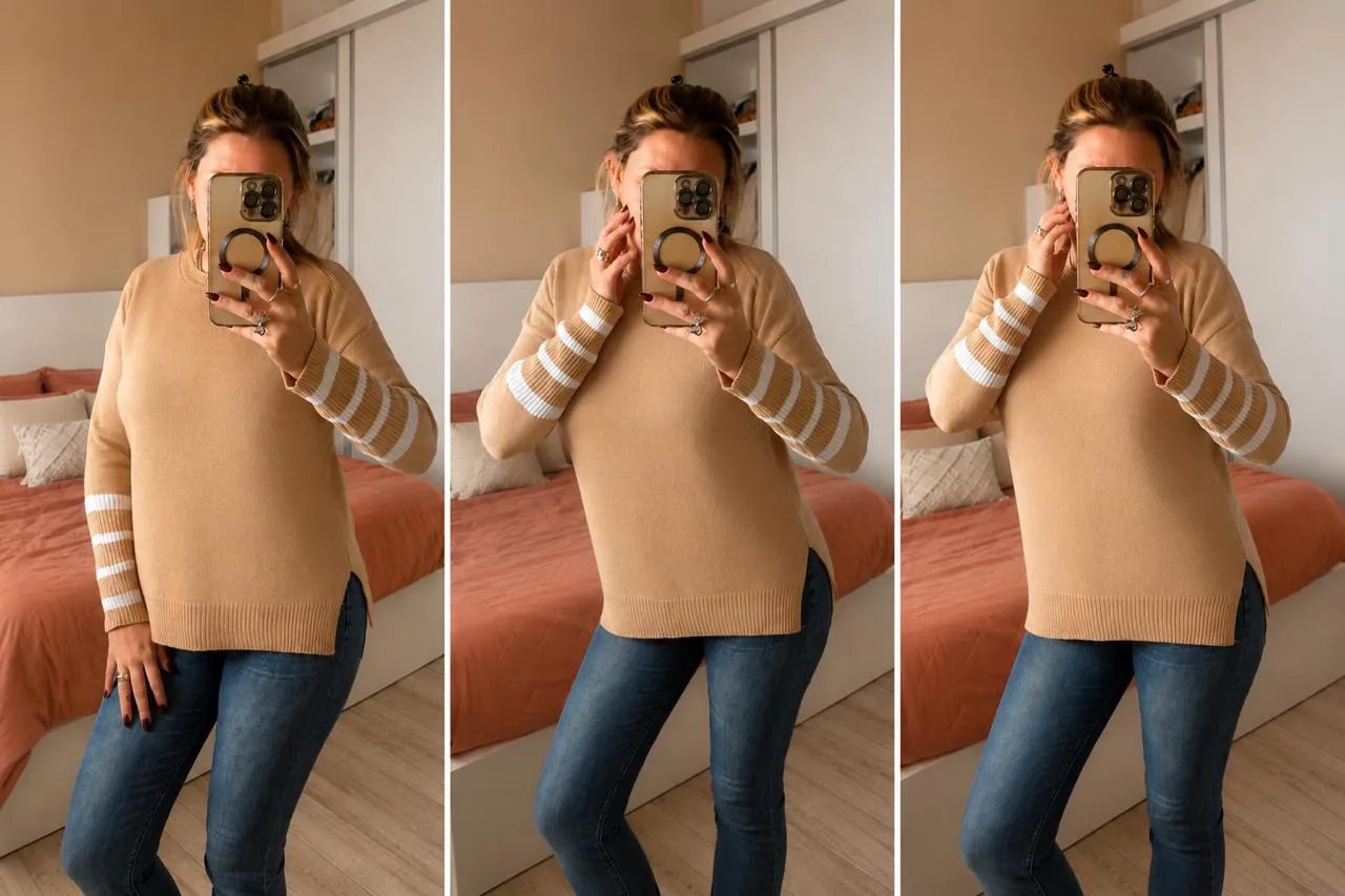 Sweater Gemma rosé - imagen 1