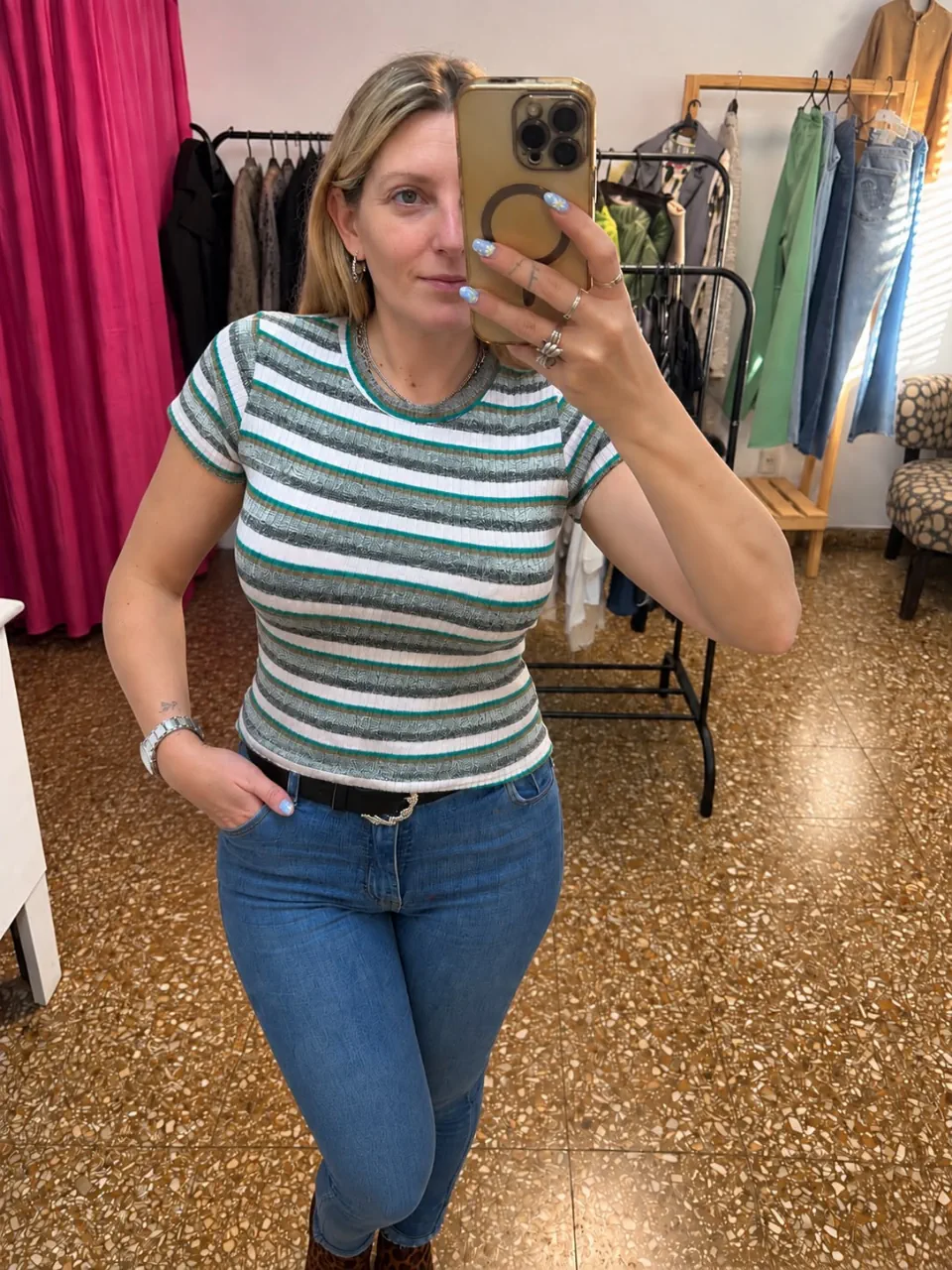 Remera Lunaló · Talle S