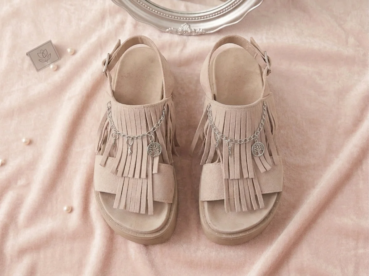 Sandalias de Gamuza - imagen 1
