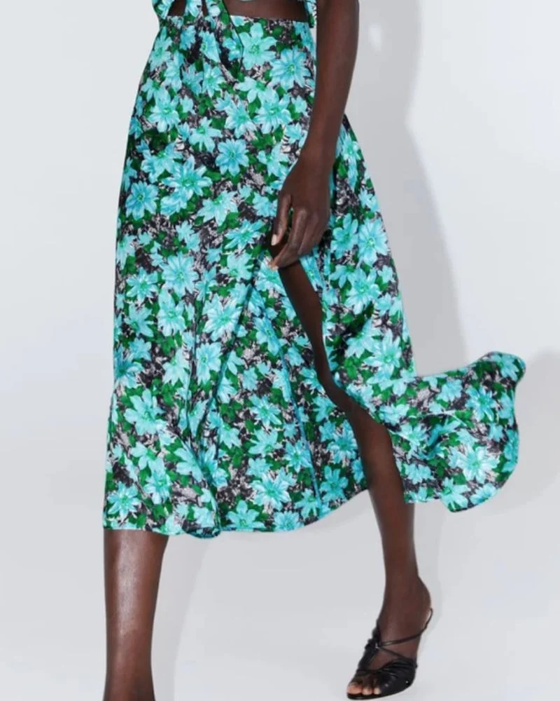 Pollera Zara · Talle XS