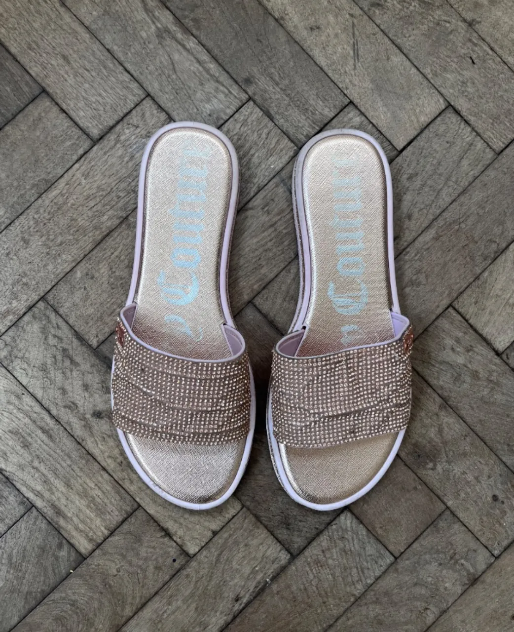 Ojotas Juicy Couture · Talle AR 37