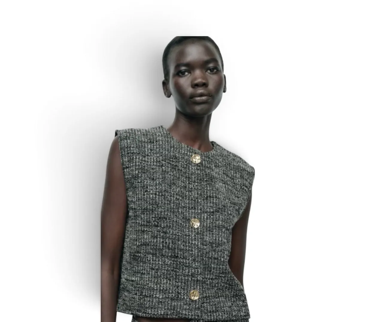 Chaleco Zara · Talle S
