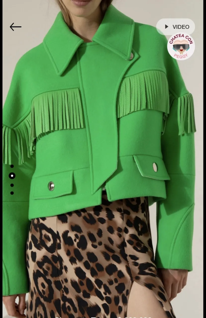 Campera Jazmín Chebar · Talle 2