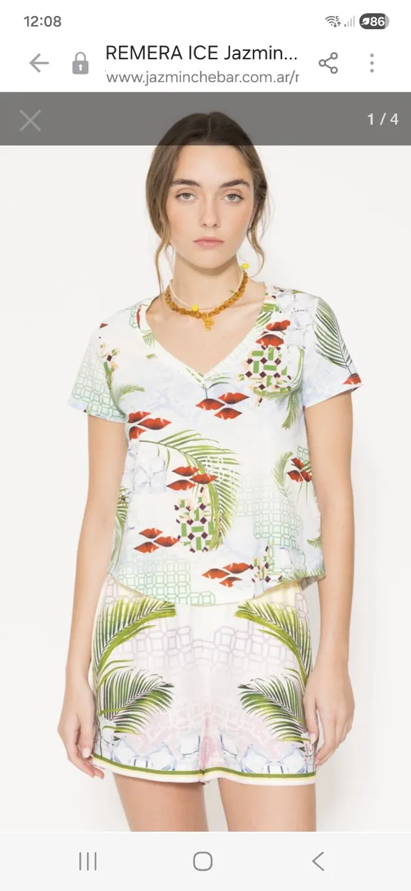 Remera Jazmín Chebar - imagen 1