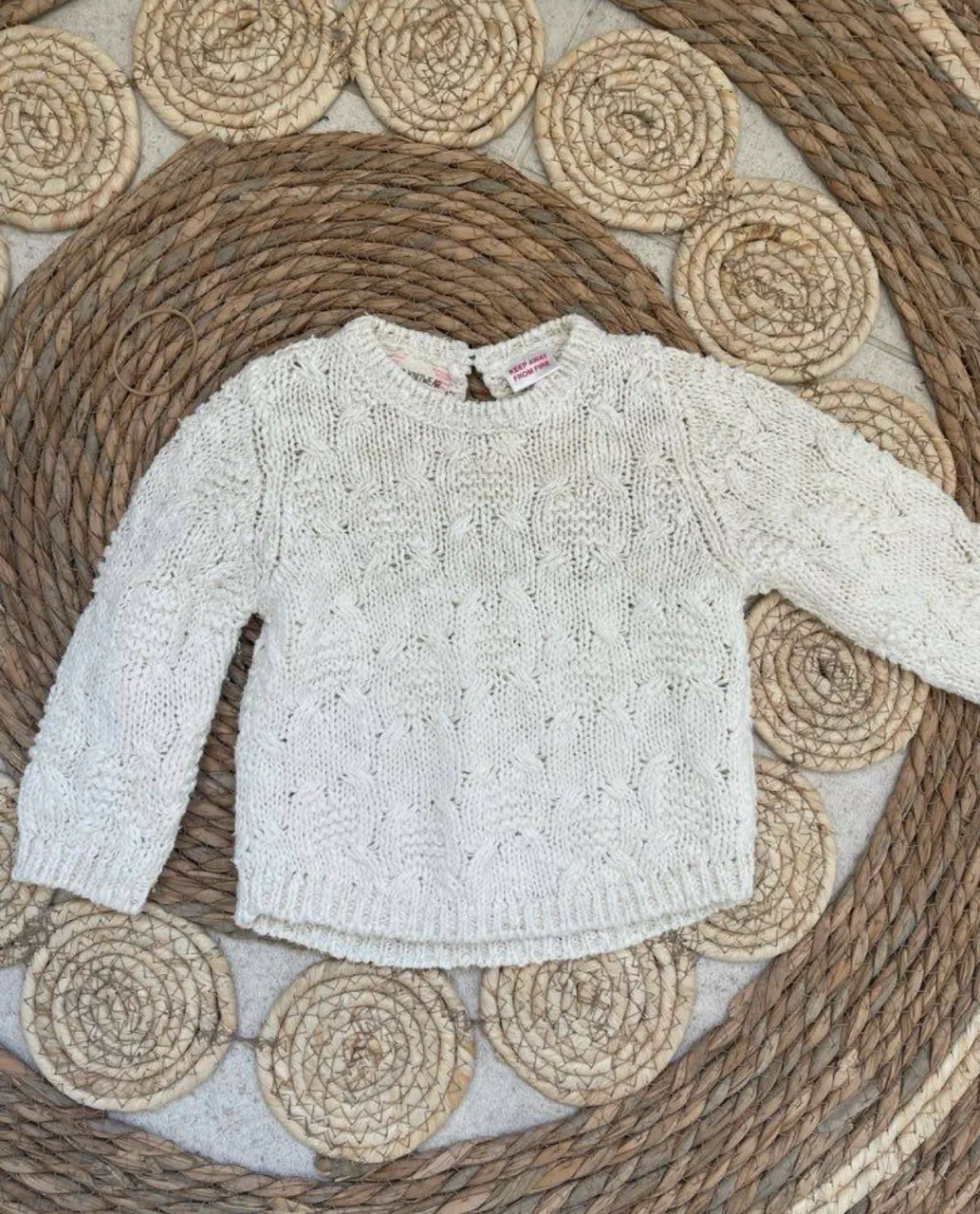 Zara knitwear · Talle 6-9 meses / 68 cm