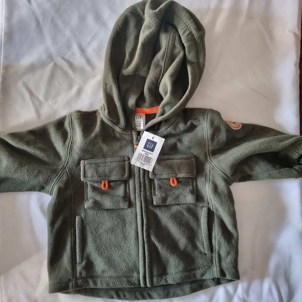 Campera de polar GAP · Talle 3-6 meses / 62 cm