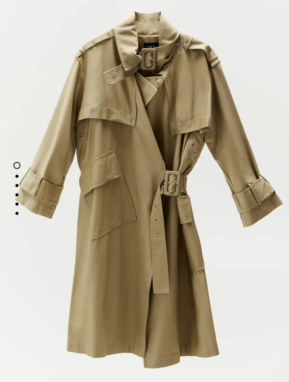 Trench Zara · Talle S