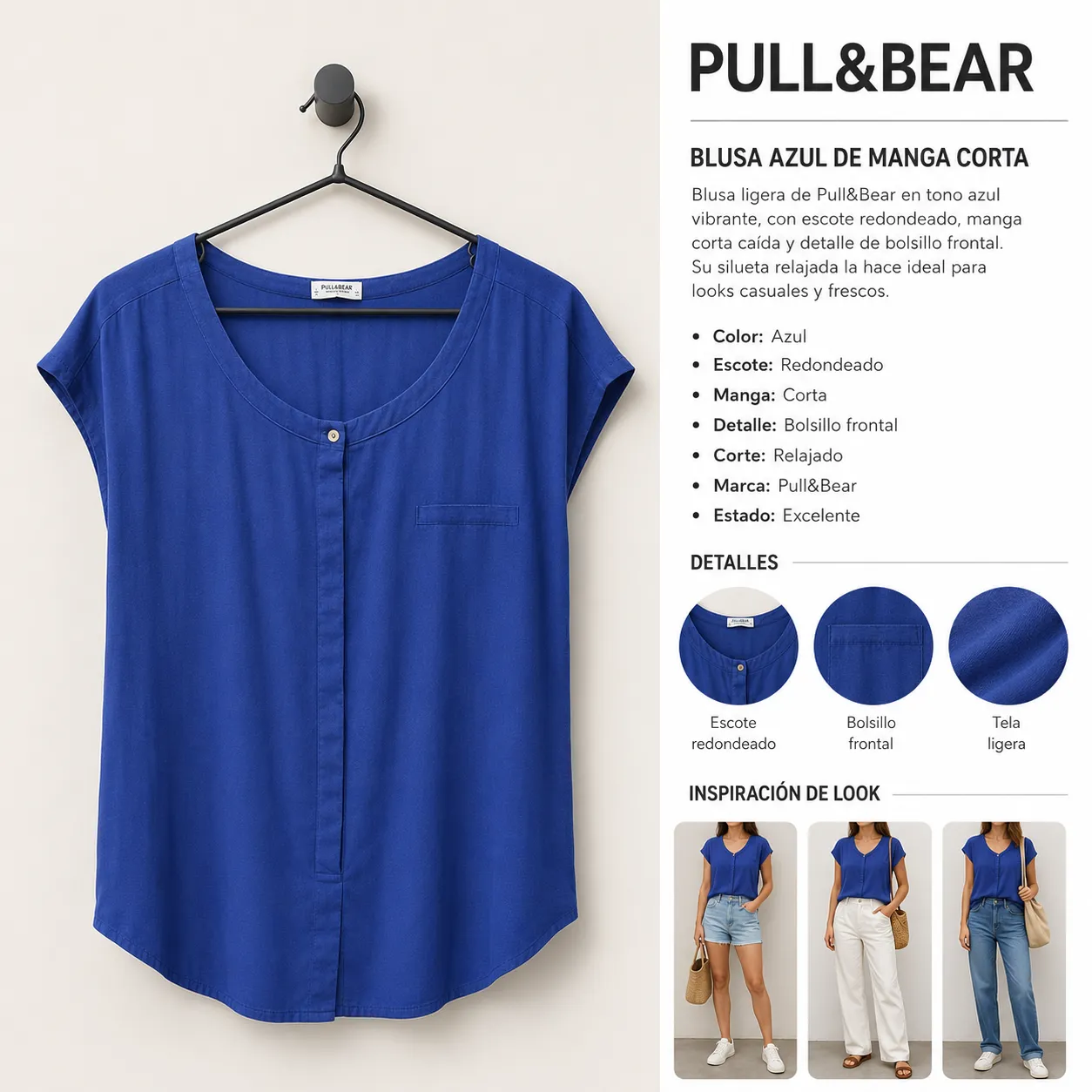 Blusa Pull&bear - imagen 1