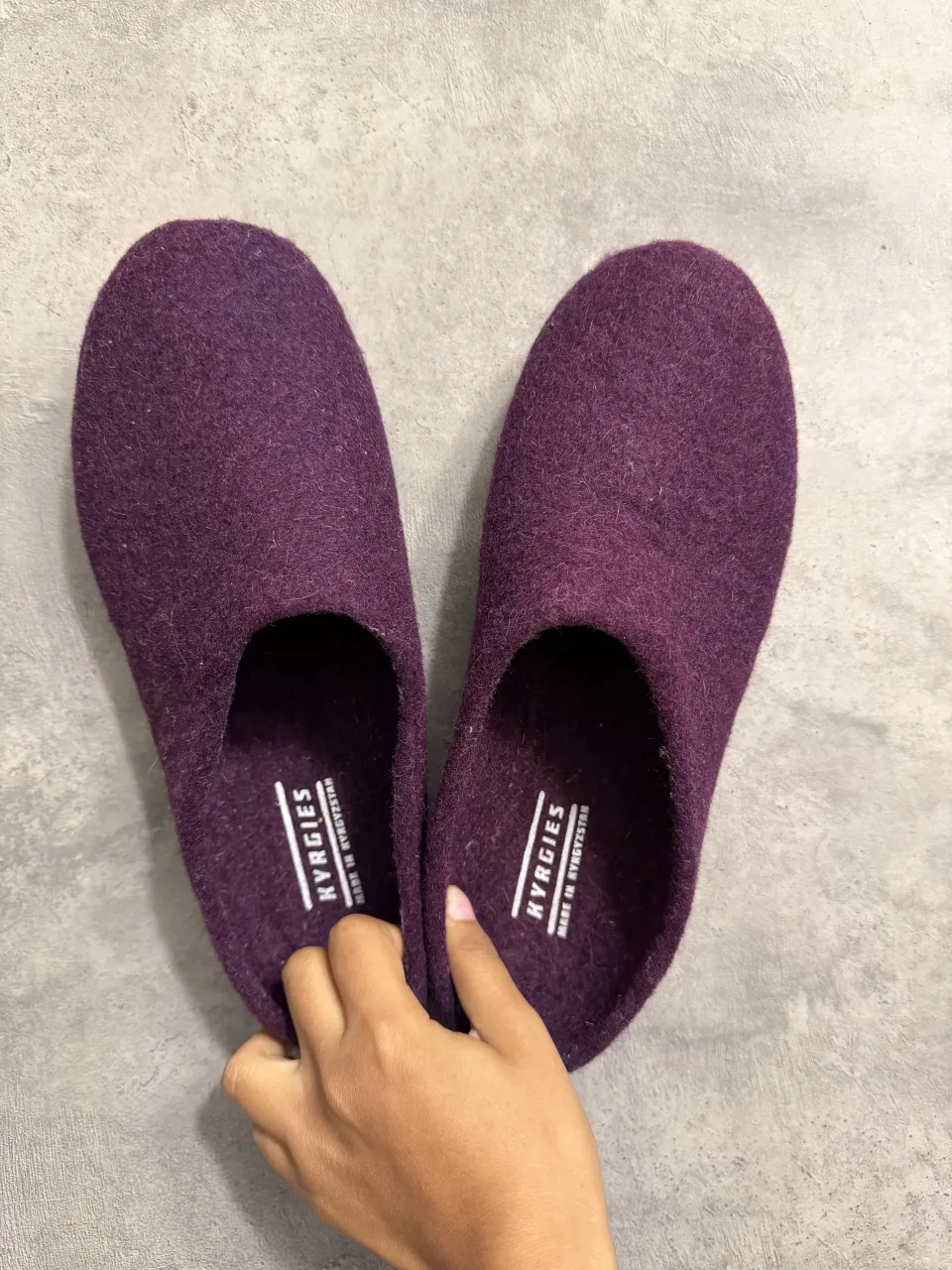 Pantuflas Kyrgies · Talle AR 41