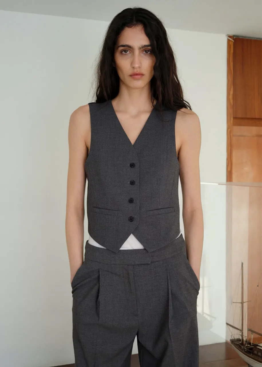 Chaleco Mango · Talle M
