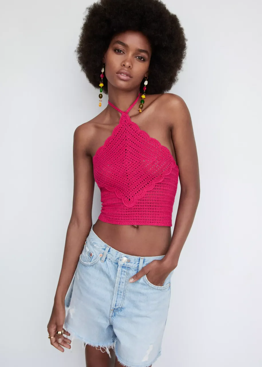 Top Mango · Talle XL
