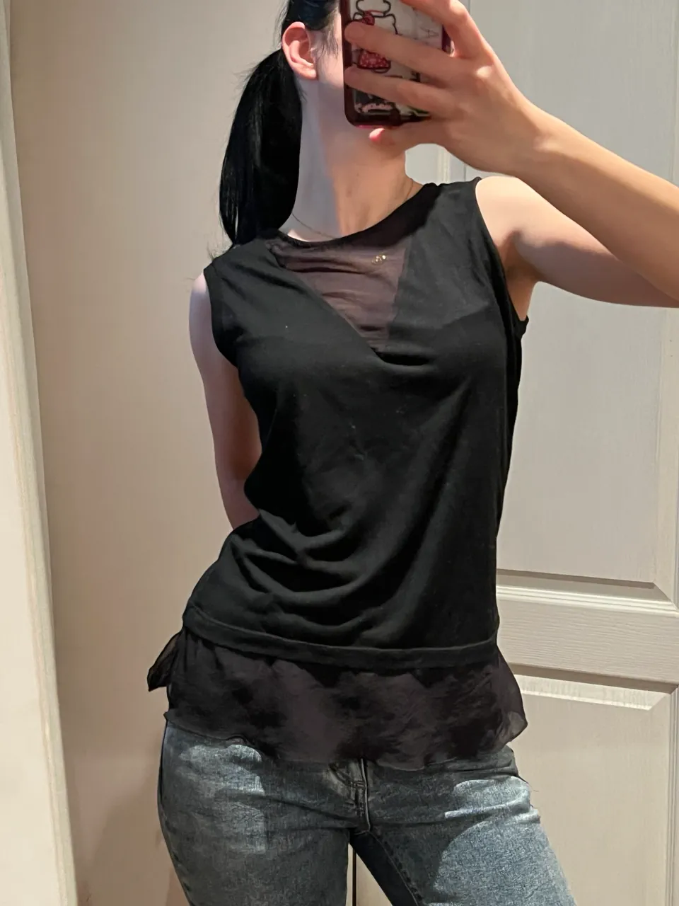 Musculosa Alma jeans - imagen 1