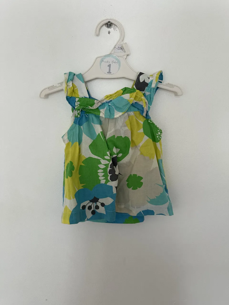 Camisa sin mangas Carter's · Talle Recién nacido / 44cm