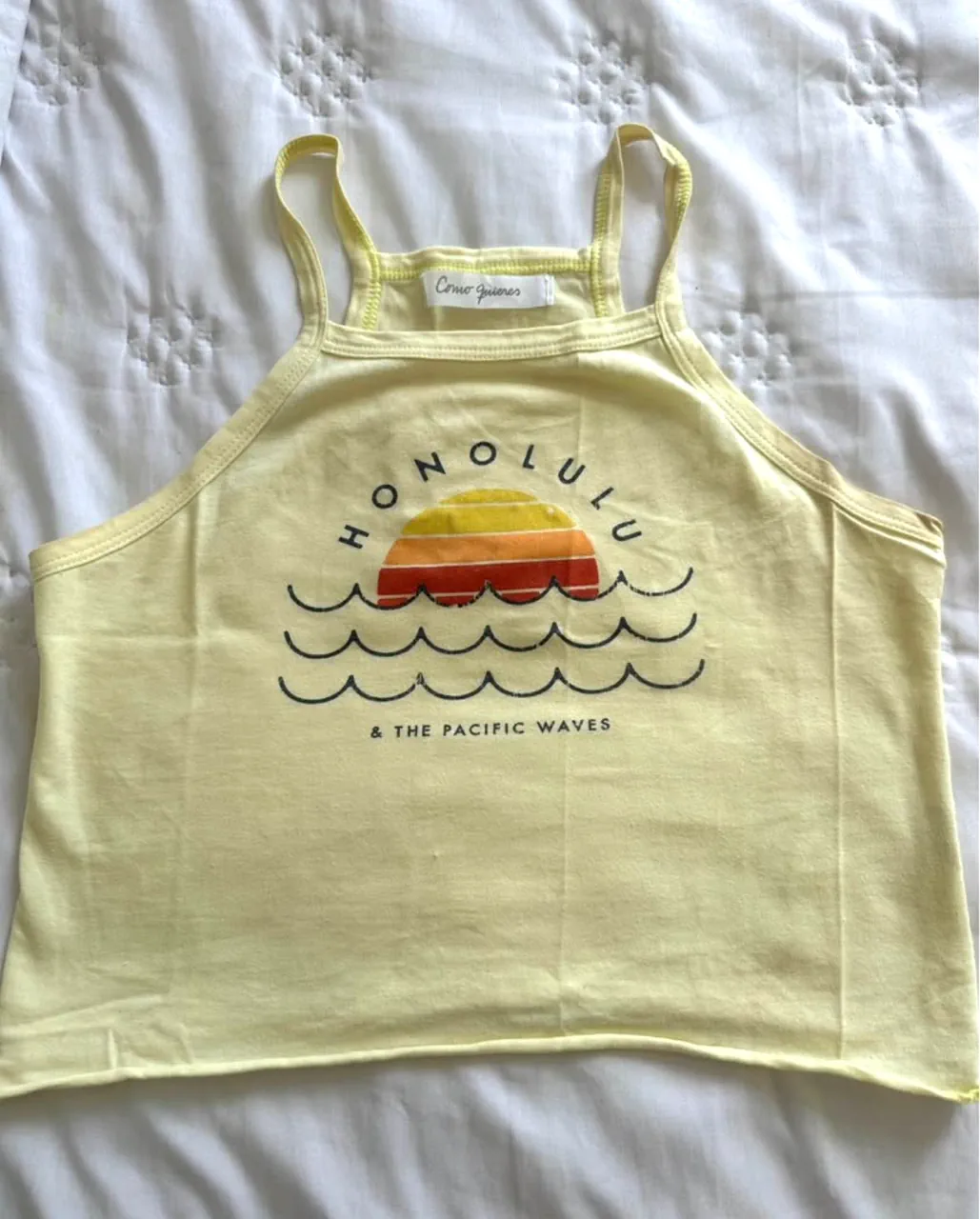 Musculosa Como Quieres · Talle S