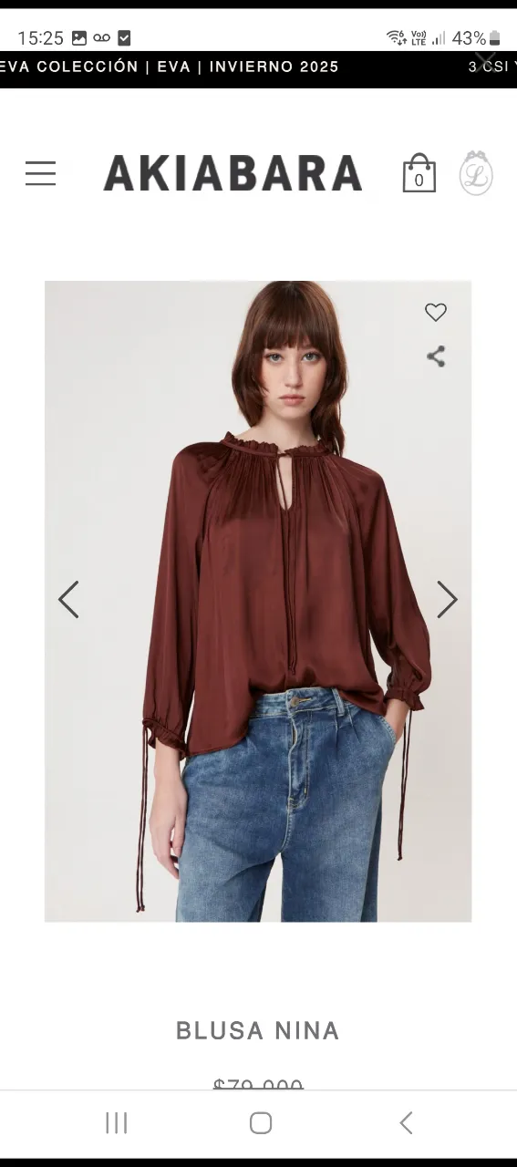 Blusa Akiabara - imagen 1