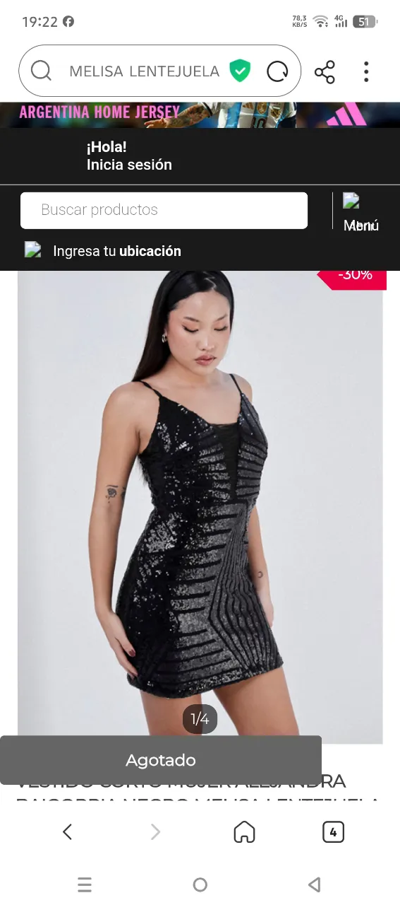 Vestido Otra - Vista 3